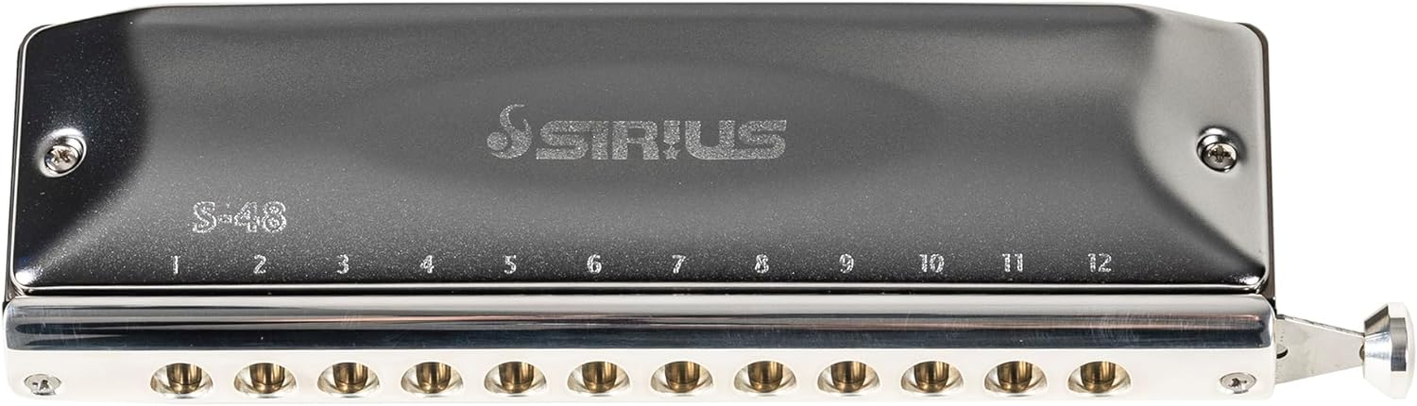 Suzuki Chromatic Harmonica Sirius Series S-48S Short Stroke image number 3