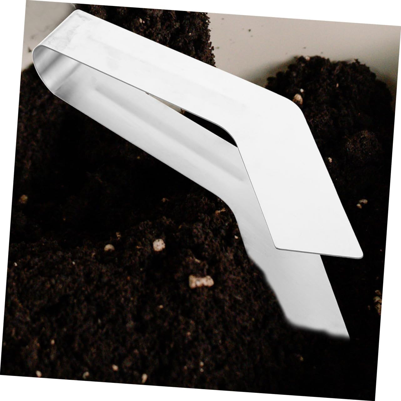 Kisangel 2Pcs Plants Transplanting Tongs Garden Supplies Small Metal Hand Tool Set for Seedling Transplanting and Plant Removal Gardening Accessory image number 4