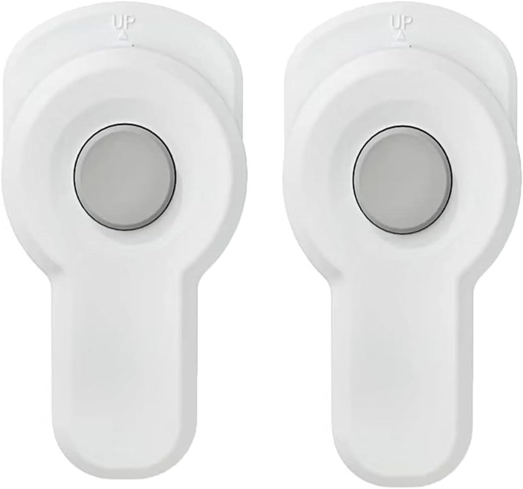 2 Pcs Child Safety Oven Lock, Oven Front Lock, with 3M Adhesive, Easy to Install, 180&deg; Rotated Heat Resistant Kitchen Safety Oven Door Lock for Cabinets, Oven, Drawers, Dishwasher image number 1