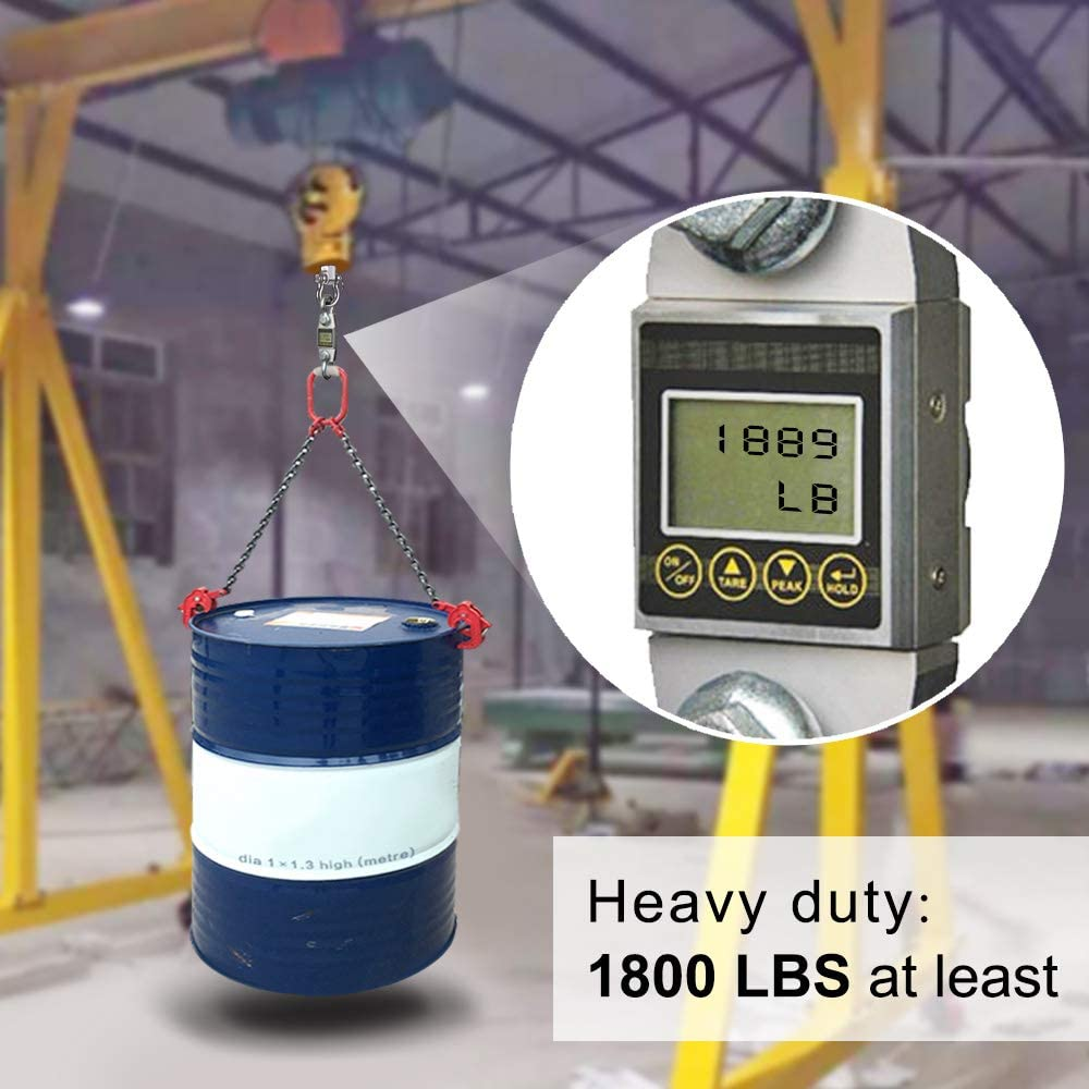 Besthouse Set of 2 Permanent Antirust Stainless Steel 304 Screw Bracket Heavy Duty Swing Hanger 1800LB Capacity, Indoor Outdoor Playground Yoga Hammock Chair Sandbag Punching Bag, Hardware Swing Sets image number 3