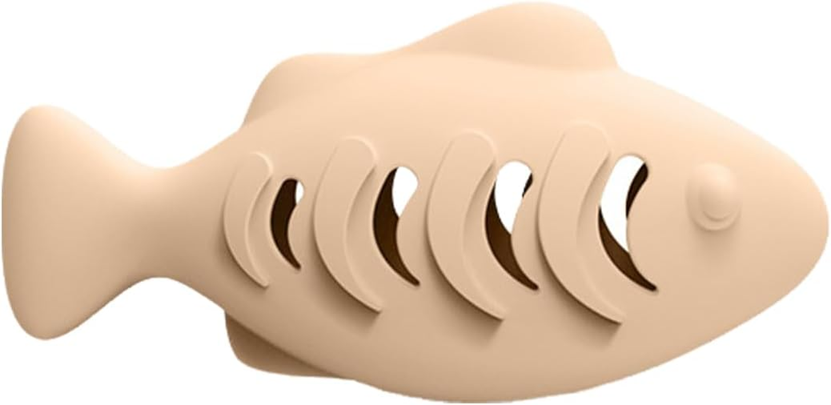 AIMALL Interactive Cat Toy Fish &ndash; Durable Leaky Food Dispenser for Fun Pet Play, Chew Toy with Treat Feeder, Engaging Puzzle for Cats