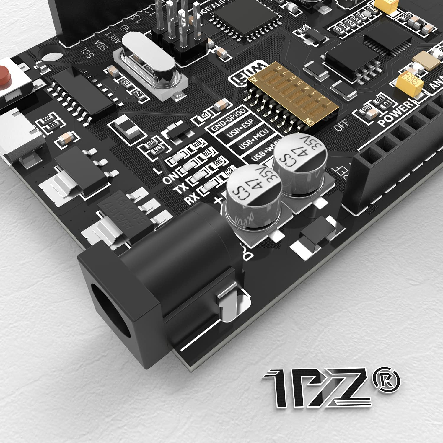 1PZ UNO-R32 UNO R3 Wifi Atmega328P + Wifi + ESP8266 Nodemcu 32MB Memory USB-TTL CH340G Compatible for Arduino image number 2