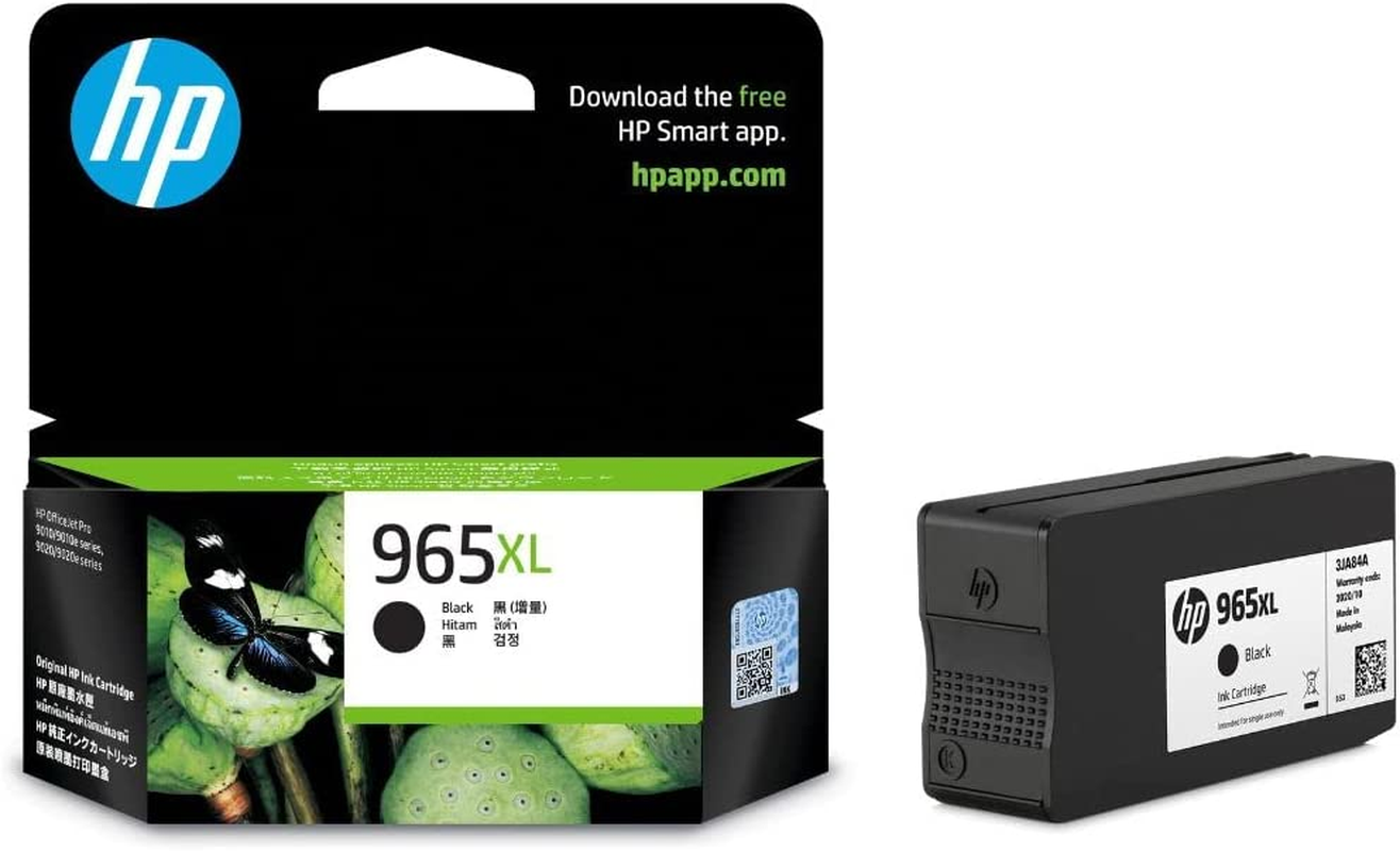 HP 965XL Black Original Ink Cartridge image number 2
