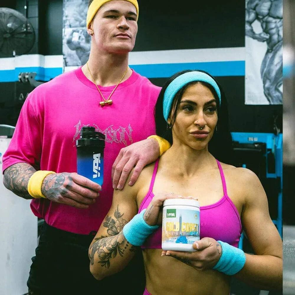 VPA&reg; Pre-Workout Powder &ndash; Rainbow Candy Flavor, 186G (30 Servings) | Energy Support with Caffeine, Beta-Alanine & L-Citrulline | Focus, Pump, Performance | Made in Australia image number 2