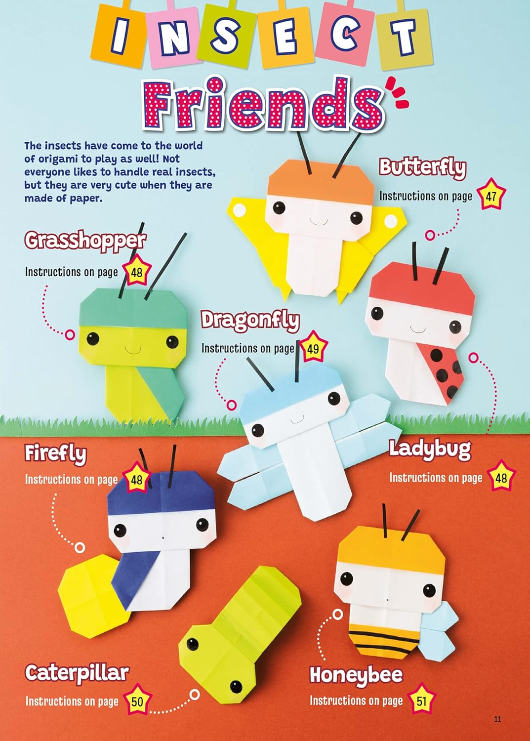 Easy Origami for Kids: Cute Paper Animals, Toys, Flowers and More! (40 Fun to Fold Projects) image number 1