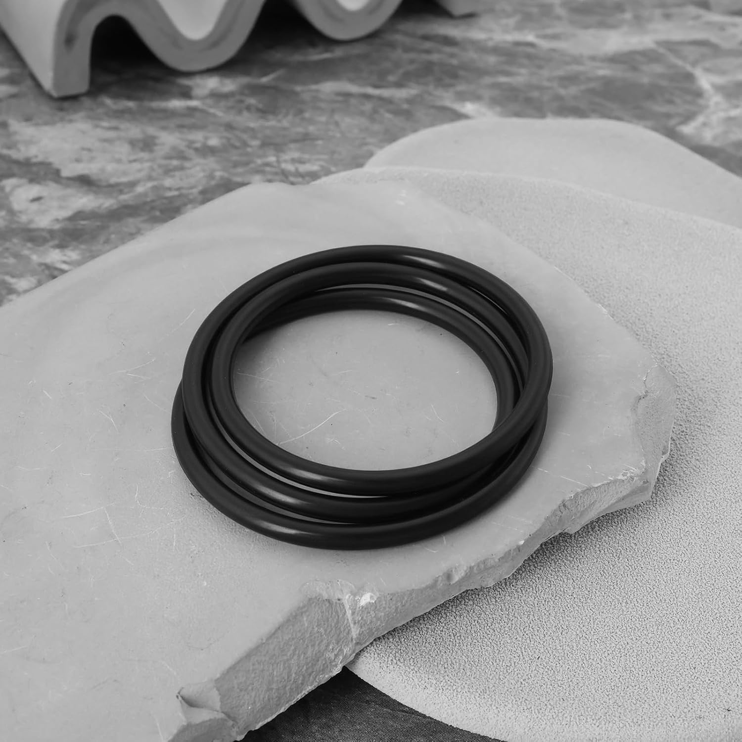 5PCS Aquarium Cartridge Filter Rubber Seal OE 14130 / PR1413 Compatible with Marineland Magnum 200 220 330 350 Canister Filter Outer Diameter 150Mm Black