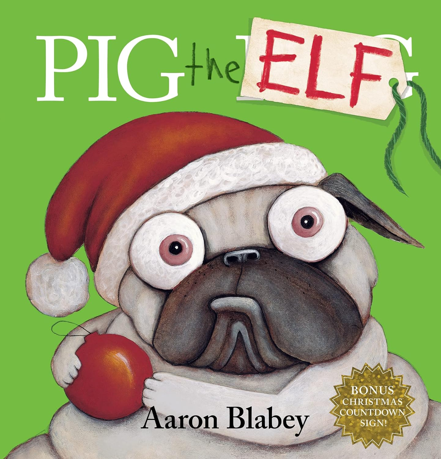 Pig the Elf (With Christmas Countdown Sign) image number 2