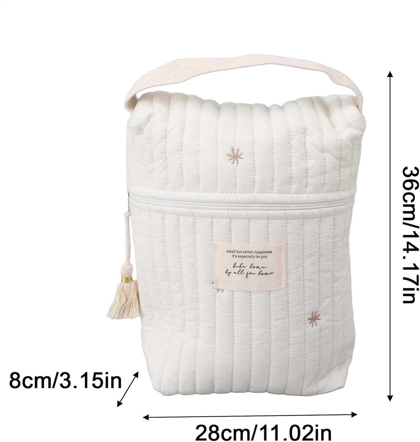 Diaper Organizer Pouch - Portable Baby Diaper Bag Organizer for Travel and Home | Diaper Organizer Pouch Multi Compartment Design, Durable and Lightweight, Easy to Carry, Perfect for Wipes, Cream, image number 4