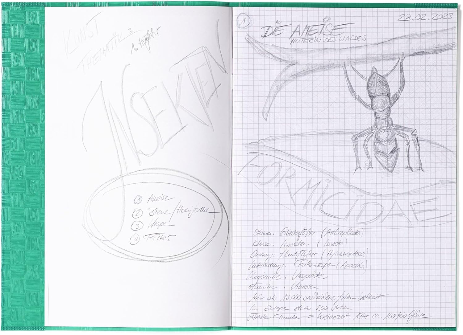 Herma Exercise Book Cover A4, with Inscription Label, Made of Wipeable and Sturdy Plastic, Slip on Cover Jackets for School, Green image number 2