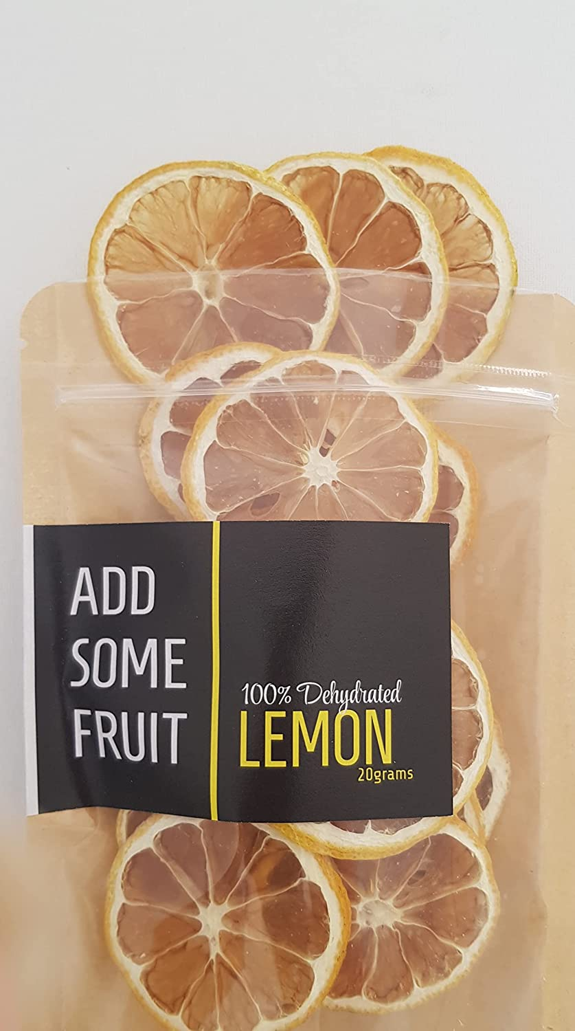 ADD SOME FRUIT - 100% DEHYDRATED LEMON - 20G Pouch image number 3
