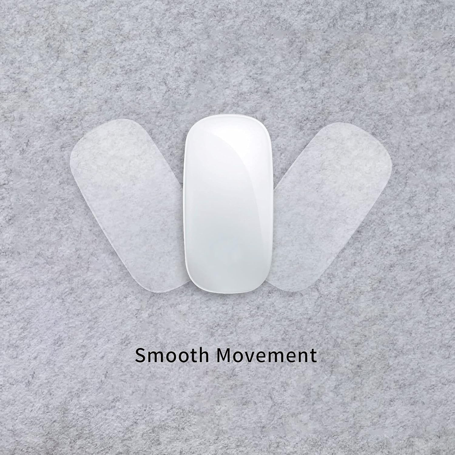 Dawntrees Felt Desk Pad,Keyboard Mat (35.5X12Inches),Large Felt Mouse Pad,Computer Desk Mat Xl,Desk Protector for Office (Light Gray) - Dark Gray image number 2