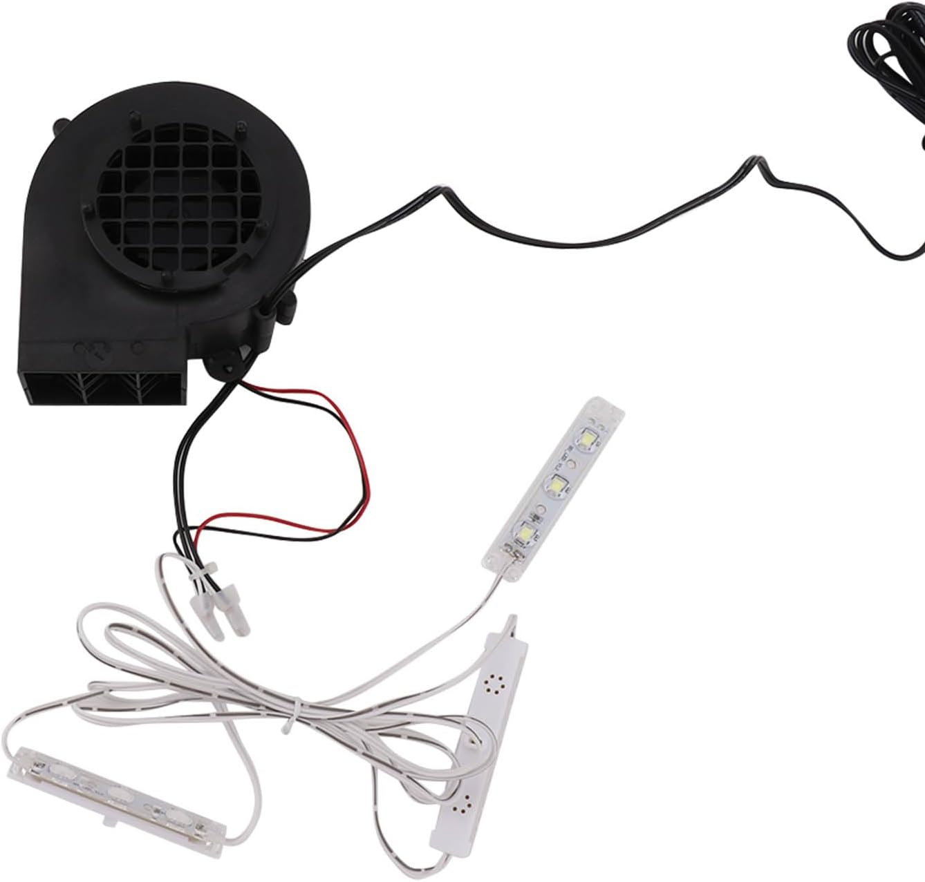 Inflatables Air Blower, Holiday Inflator with Long Power Cable, LED Light Strip for Christmas Inflatable Outdoor Decoration (AU Plug) image number 2