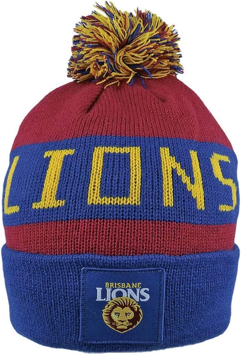 Brisbane Lions Bar Beanie