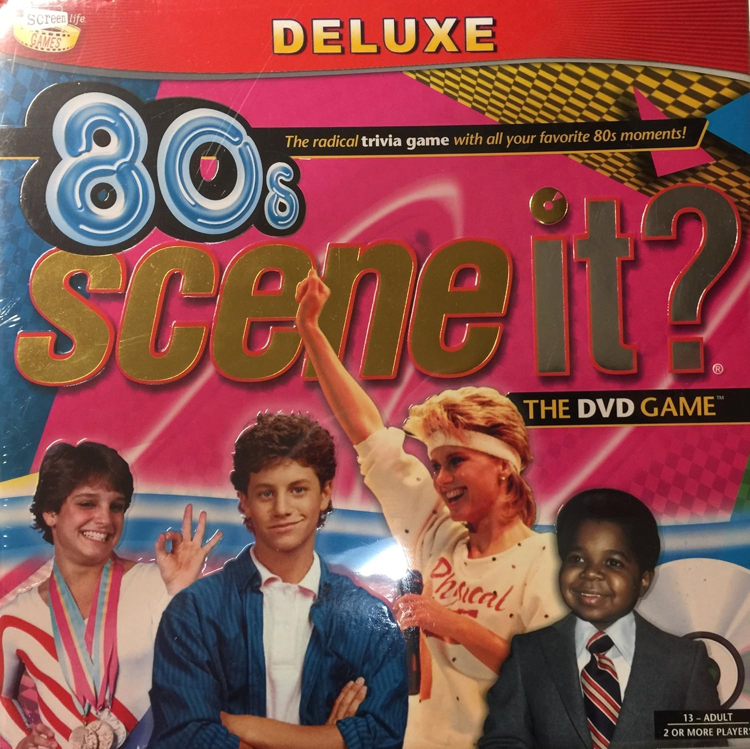 80'S Scene It? the Deluxe DVD Trivia Game by Screenlife image number 1