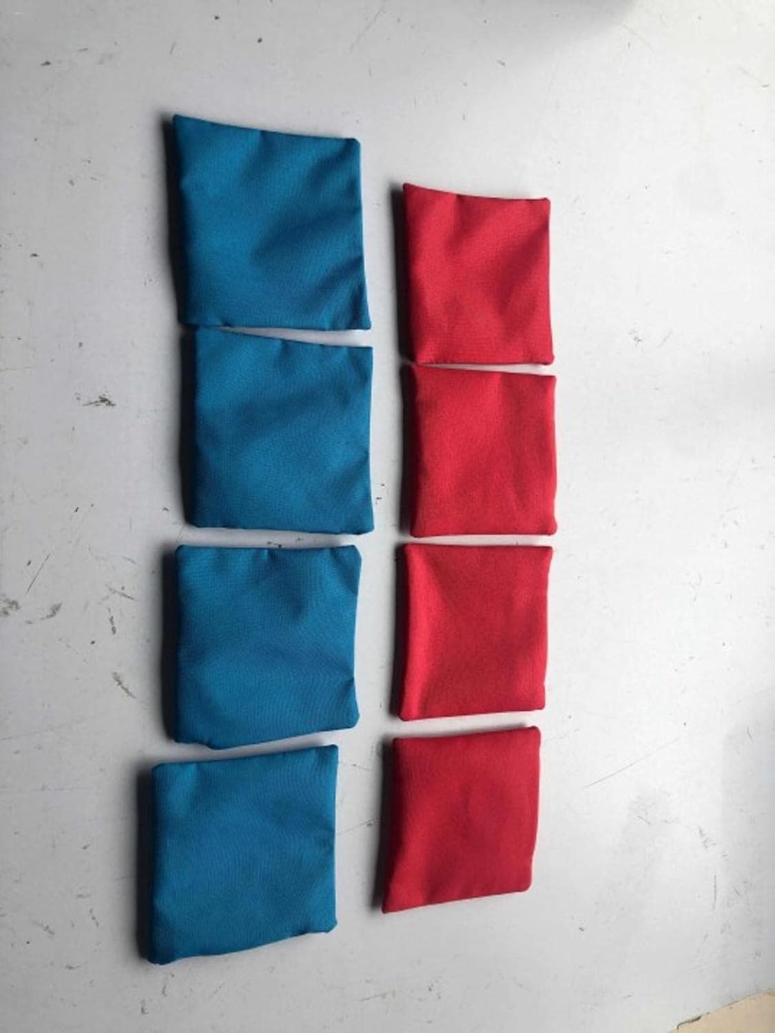 8 Bags All Weather Cornhole Bean Bags Set, Weather Protective Cornhole Bean Bags Set, Canvas Material, for Tossing Game, Share Your Happy Time image number 5