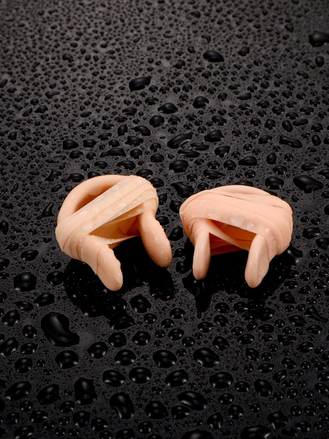 7 Pieces Swimming Nose Clip Silicone Nose Plug Nose Protector with Elastic Rope for Kids and Adults Swimming Using image number 3