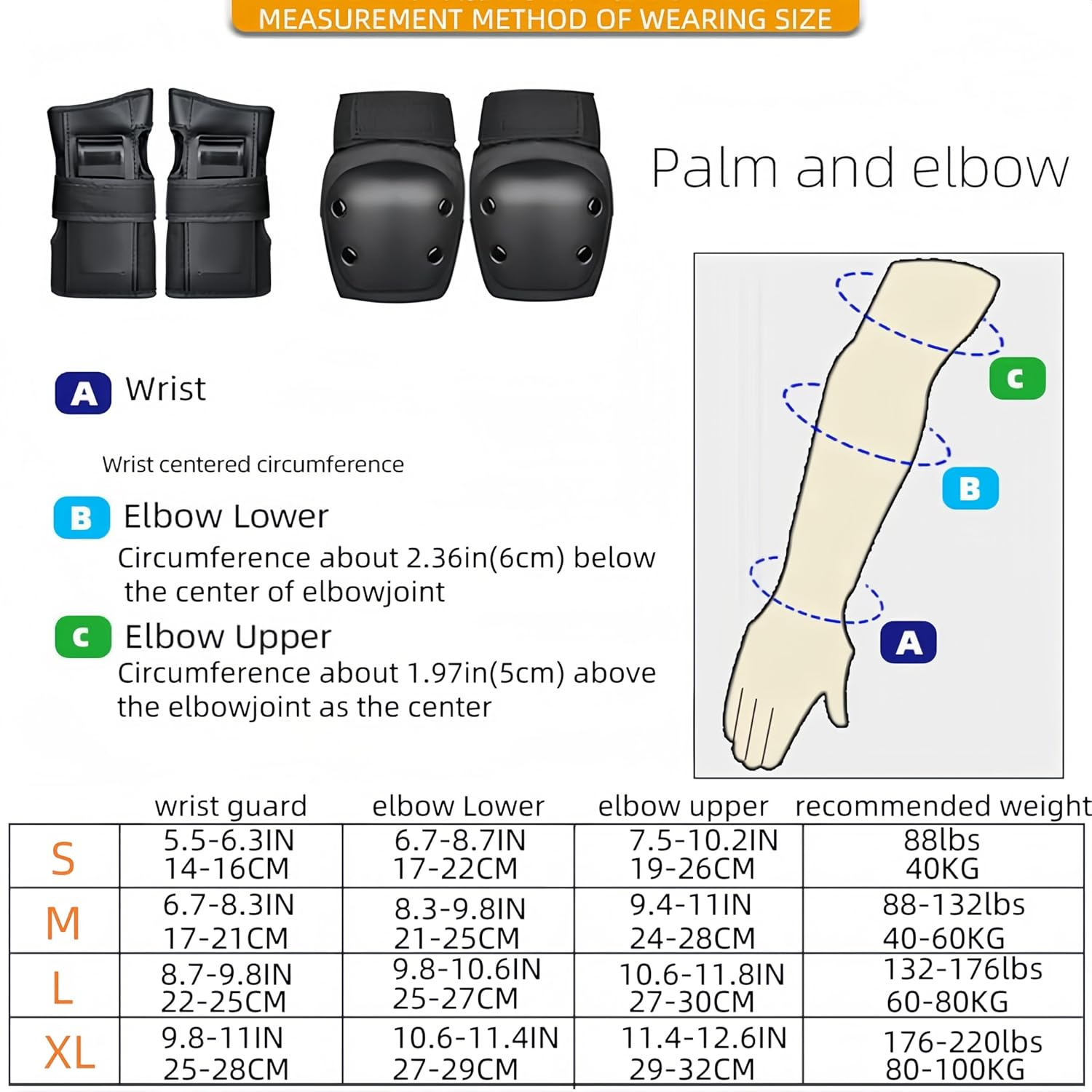 Kids/Adult/Youth Knee and Elbow Pads ,Wrist Guards for Adult Kids 6 in 1 Protective Gear Set for Skateboarding Biking Roller Skating Cycling Outdoor (Medium, Pink) image number 2