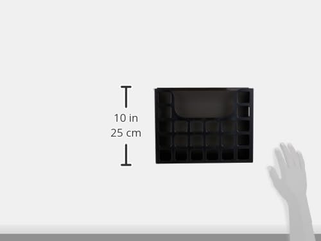 Pendaflex Decoflex Desktop File, 9 1/2" H X 12 1/4" W X 6" D, Black (23013) image number 2