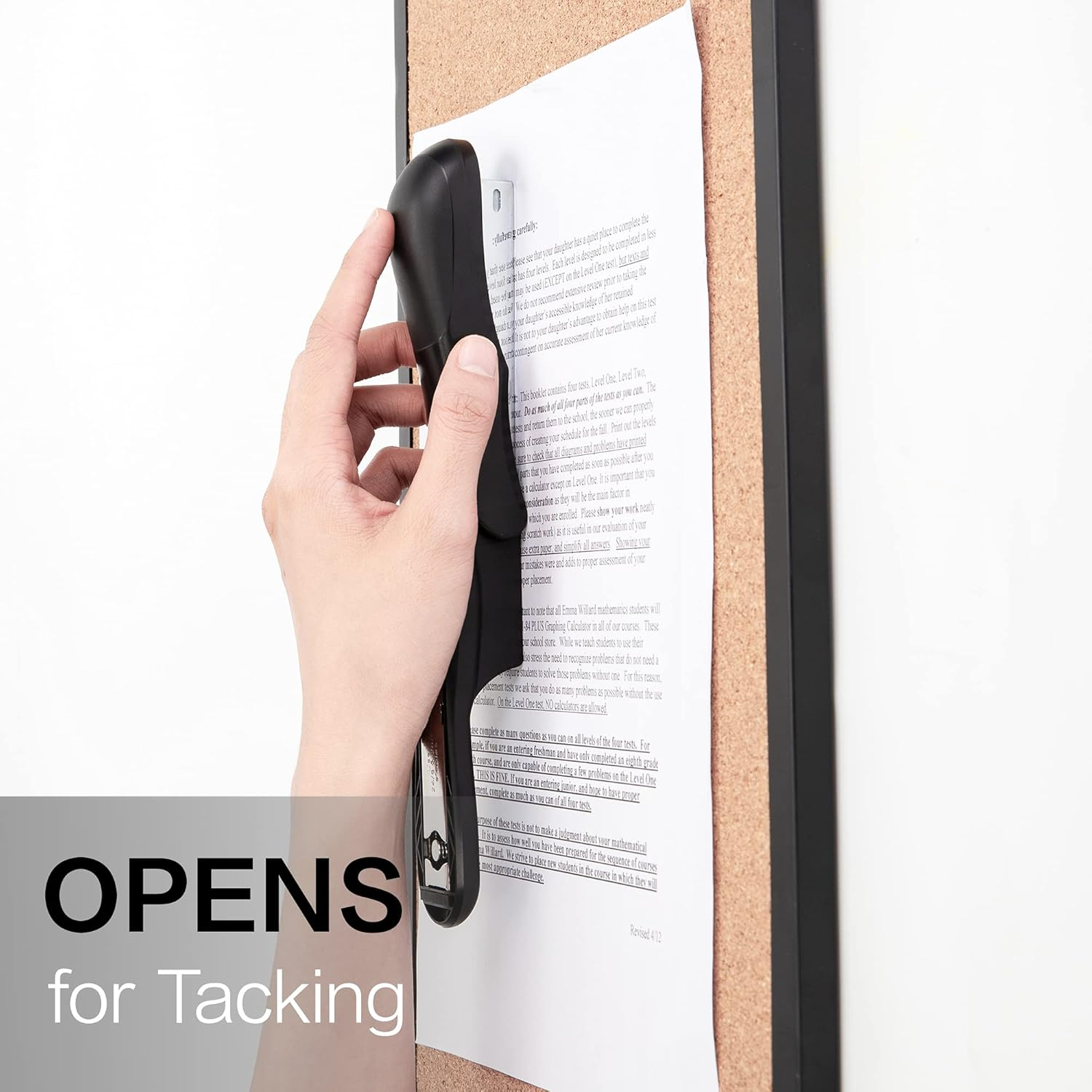 Deli Stapler Value Pack, Desktop Standard Staplers, 20 Sheet Capacity, Includes Staples & Staple Remover, Black image number 5