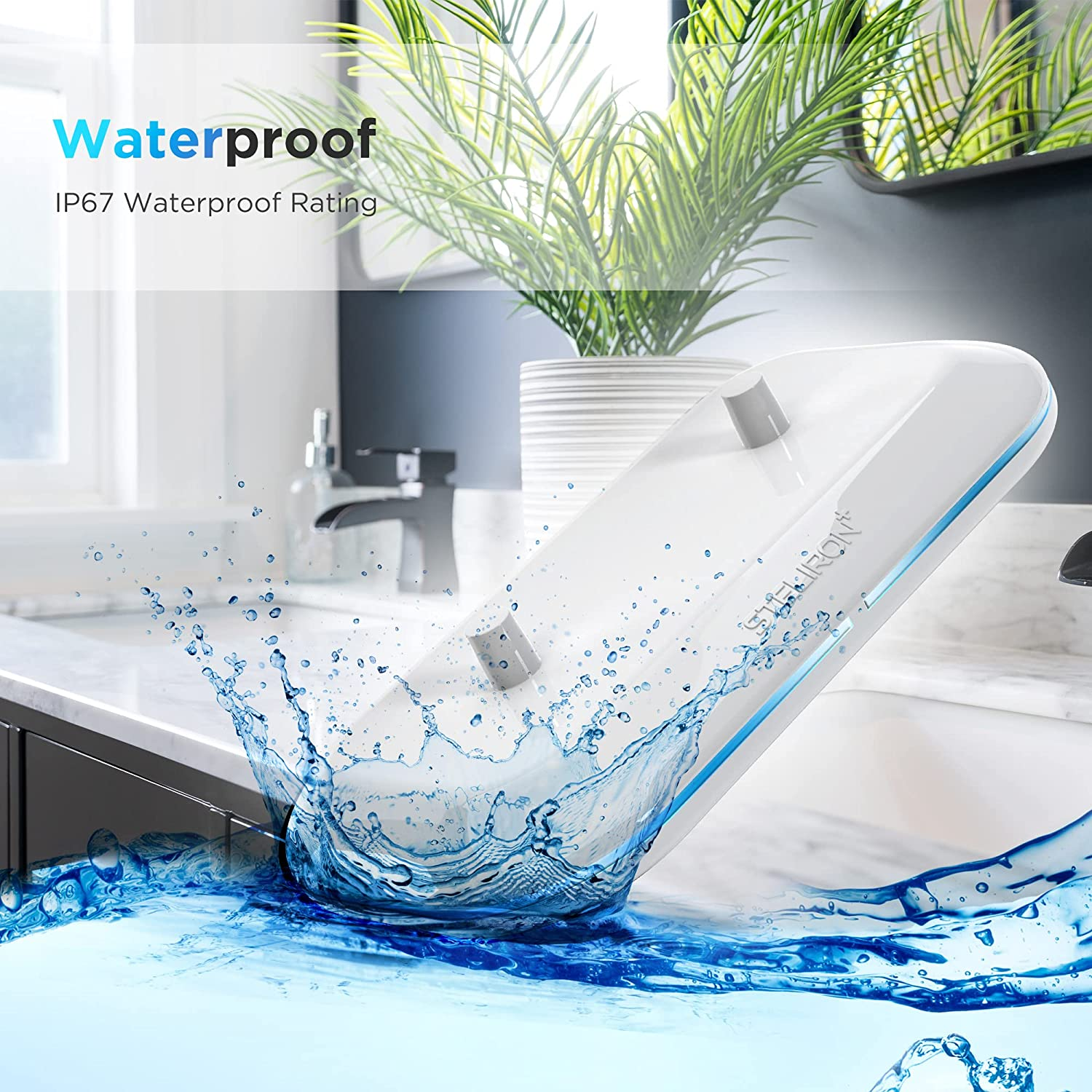 GALVANOX 2-In-1 Dual Toothbrush Charger Compatible with Oral B Electric Toothbrushes, Replacement for 3757 - Works Braun Oralb Pro Advantage Smart Genius Vitality Io & Kids Models, White (TBCH220) image number 3