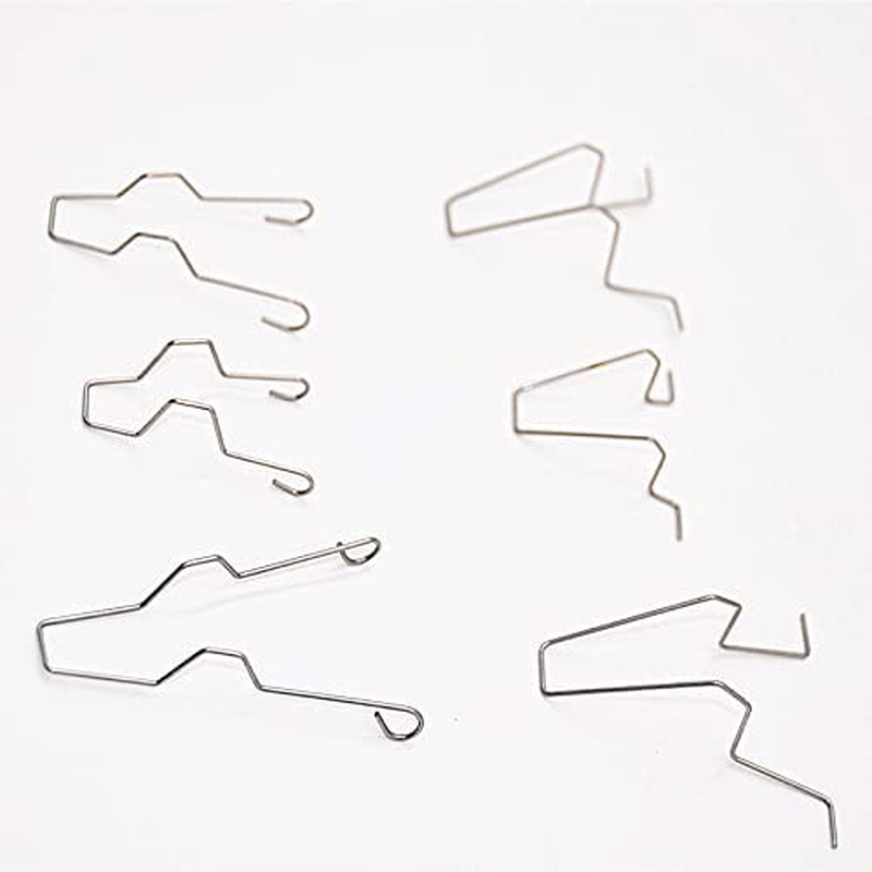 N/C Universal Headlight Retainer Spring Clips (Set of 6) Car Headlight Bulb Adapters Retaining Spring Clip Clamp Headlamp Dip Dipped Beam Bulb Car Repair Professional Accessories