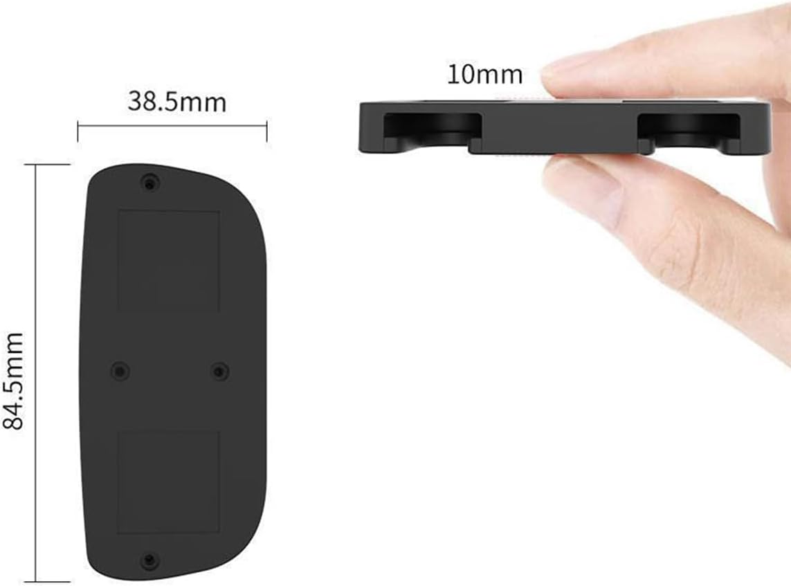 2PCS Under-Desk Controller Holder,Compatible with PS4 Compatible with PS5 ABS Controllers Black,Under Desk Mount image number 6