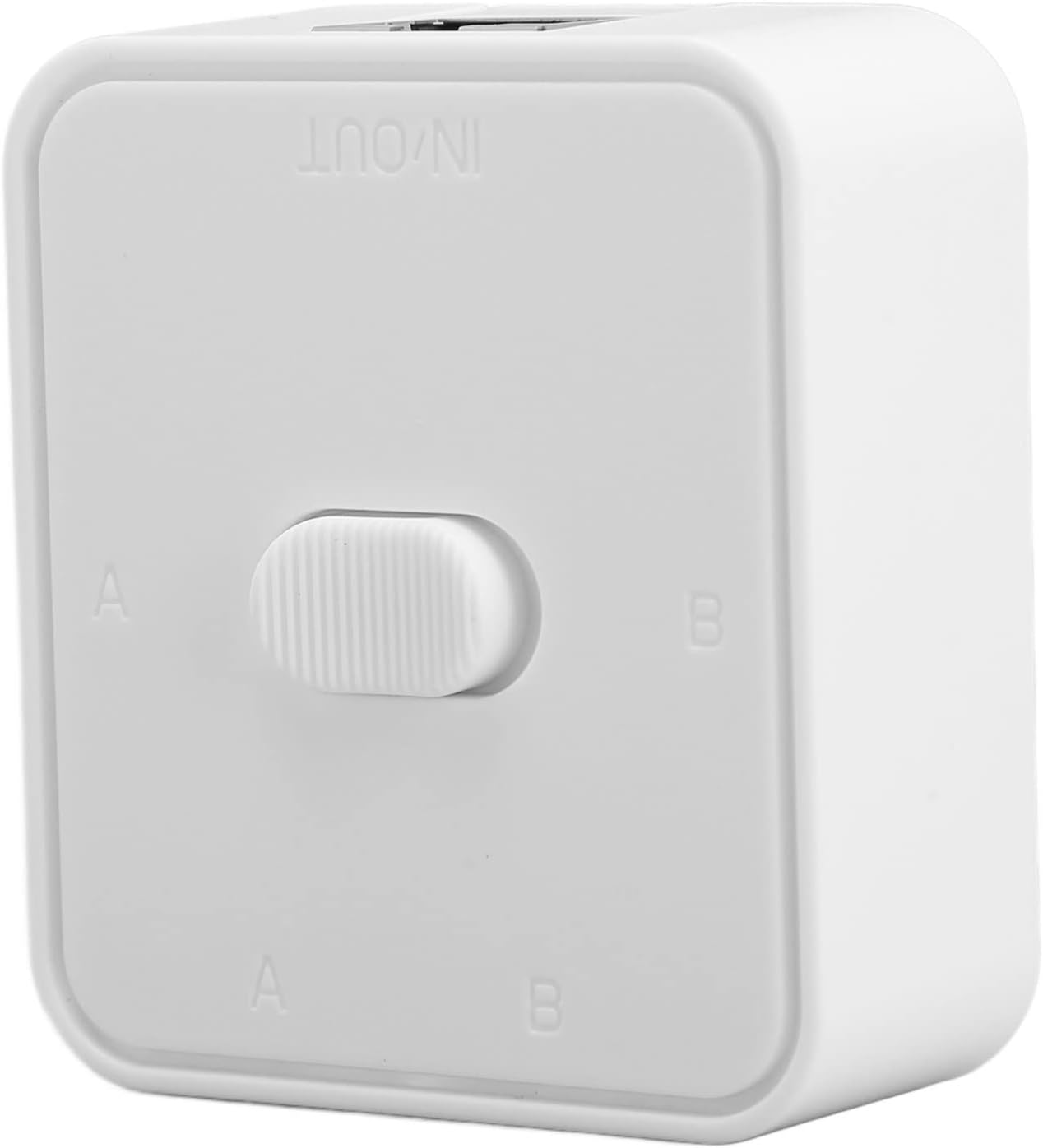 Gigabit Network Switch with 2 Ports, 2 in 1 Out 1 in 2 Out, 1000Mbps RJ45 Ethernet Splitter, Cat 5E/6/7 Compatible, ABS Material, Poe Extender for Easy Layout Extension image number 4