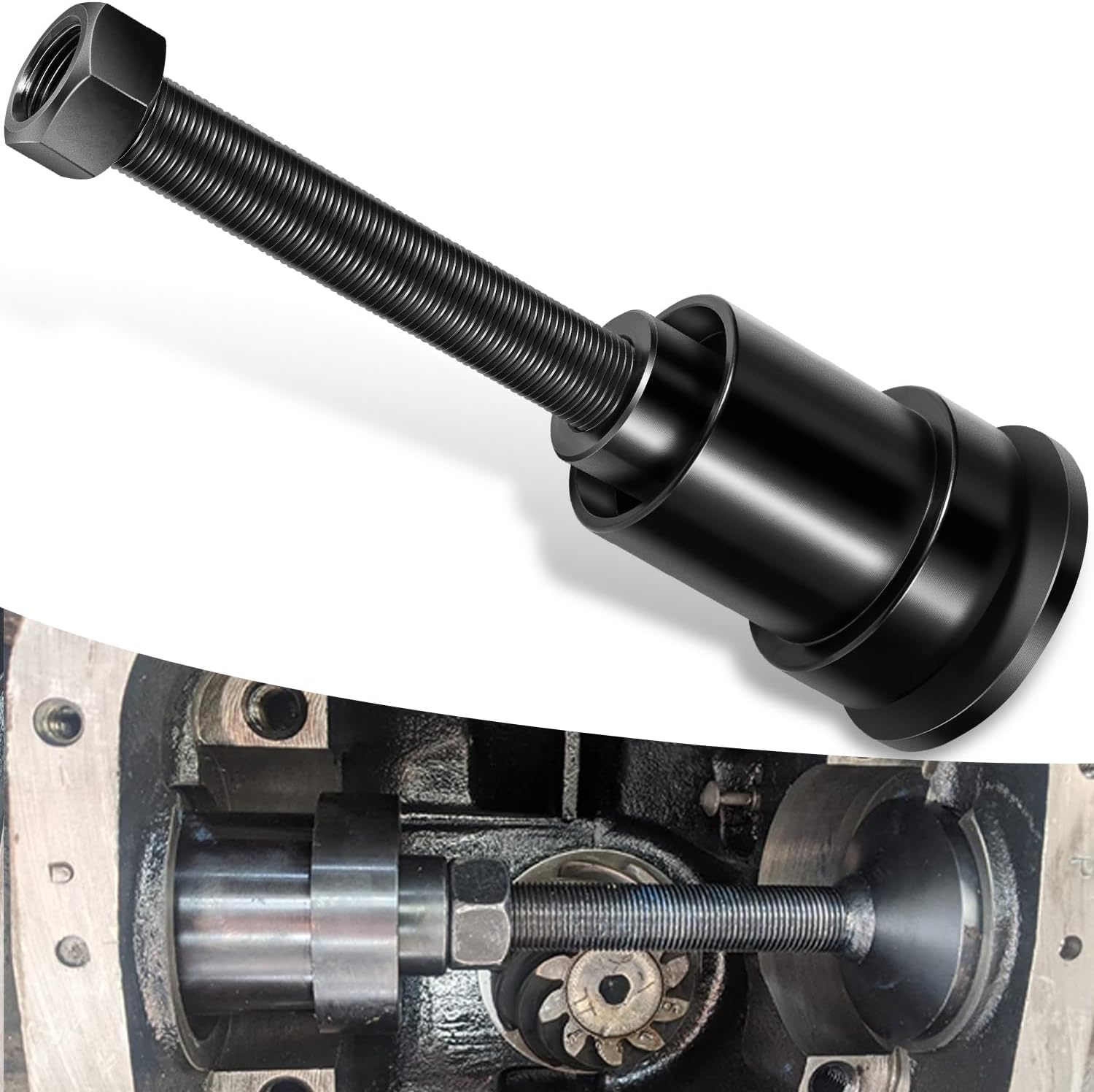 YT SA-01 Front Inner Axle Side Seal Installation Tool Alt. for Dana 30/44/60 Front Differentials Fits Jeep Wrangle, Ford, Dodge, Volve and More. image number 5