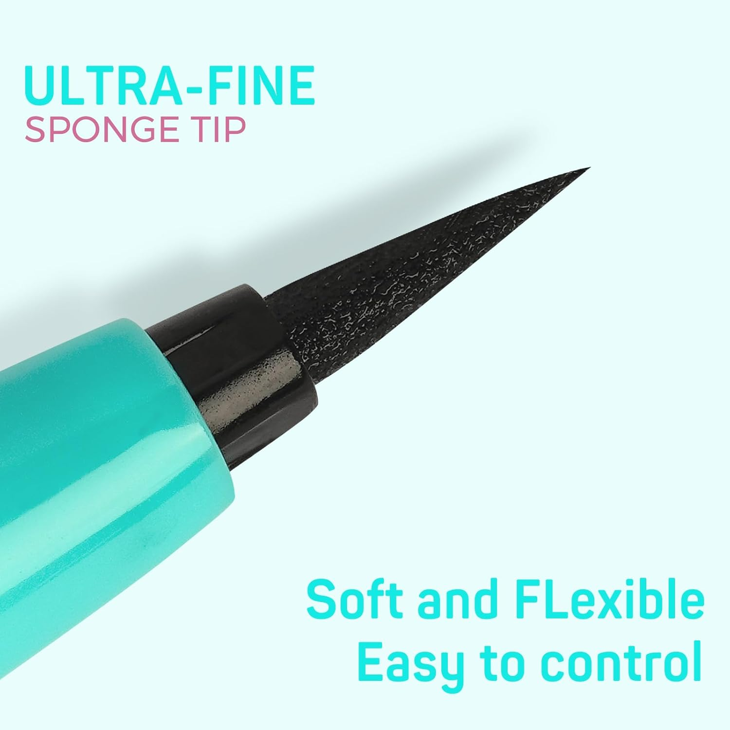 Waterproof Liquid Eyeliner,Black Eyeliner Pencil Super Slim Long Lasting,Cruelty-Free,Quick Drying,No-Skip Eyeliners-Black,0.02 Fl Oz image number 4