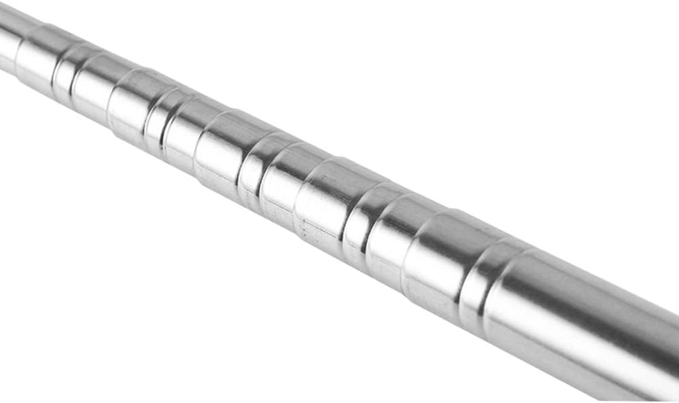 2Pcs 120Cm Telescopic Flag Poles, Extendable Handheld Flagpoles Stainless Steel with Anti-Slip Grip for Tour Guides & Pointer for Teachers (Random Color) image number 3