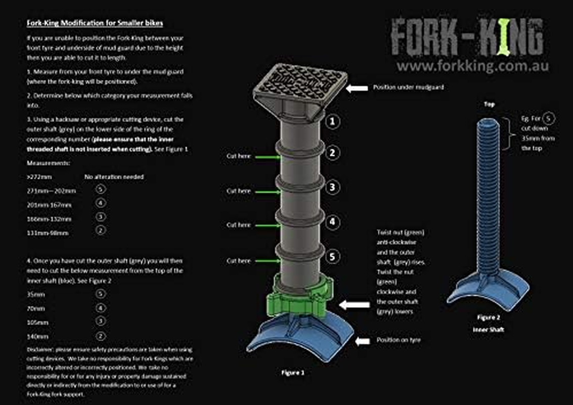 Motorbike Fork Support Saver image number 2