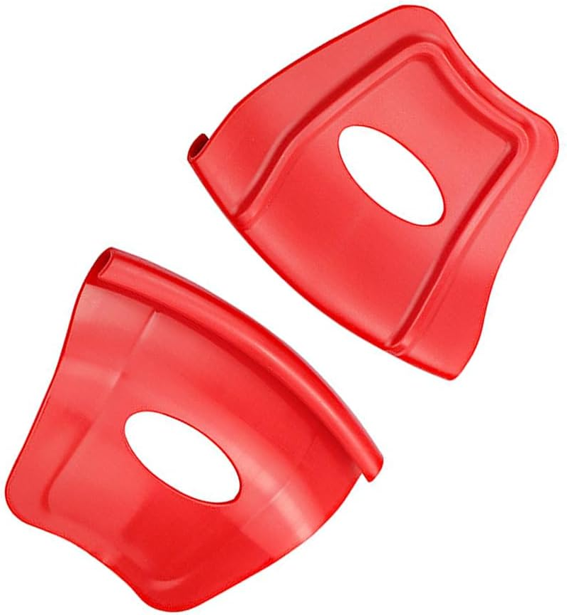 Baceyong Motorcycle Tyre Tire Installation Rim Protectors, ATV Quad Motorcycle Tyre Tire Installation Rim Shields Guards, Red image number 1