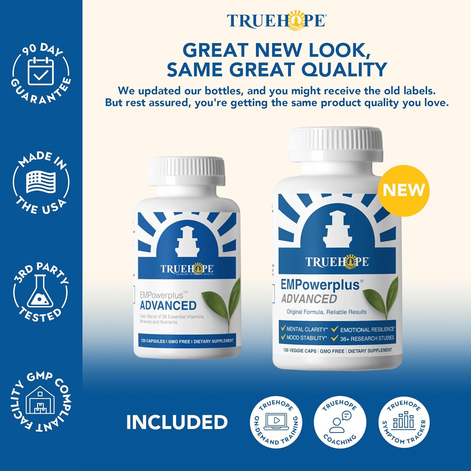 Truehope'S Empowerplus&trade; Advanced Brain Health Formula | 20 Years on Market | 34+ Research Studies | Mood | Mind | Focus | Clarity image number 2