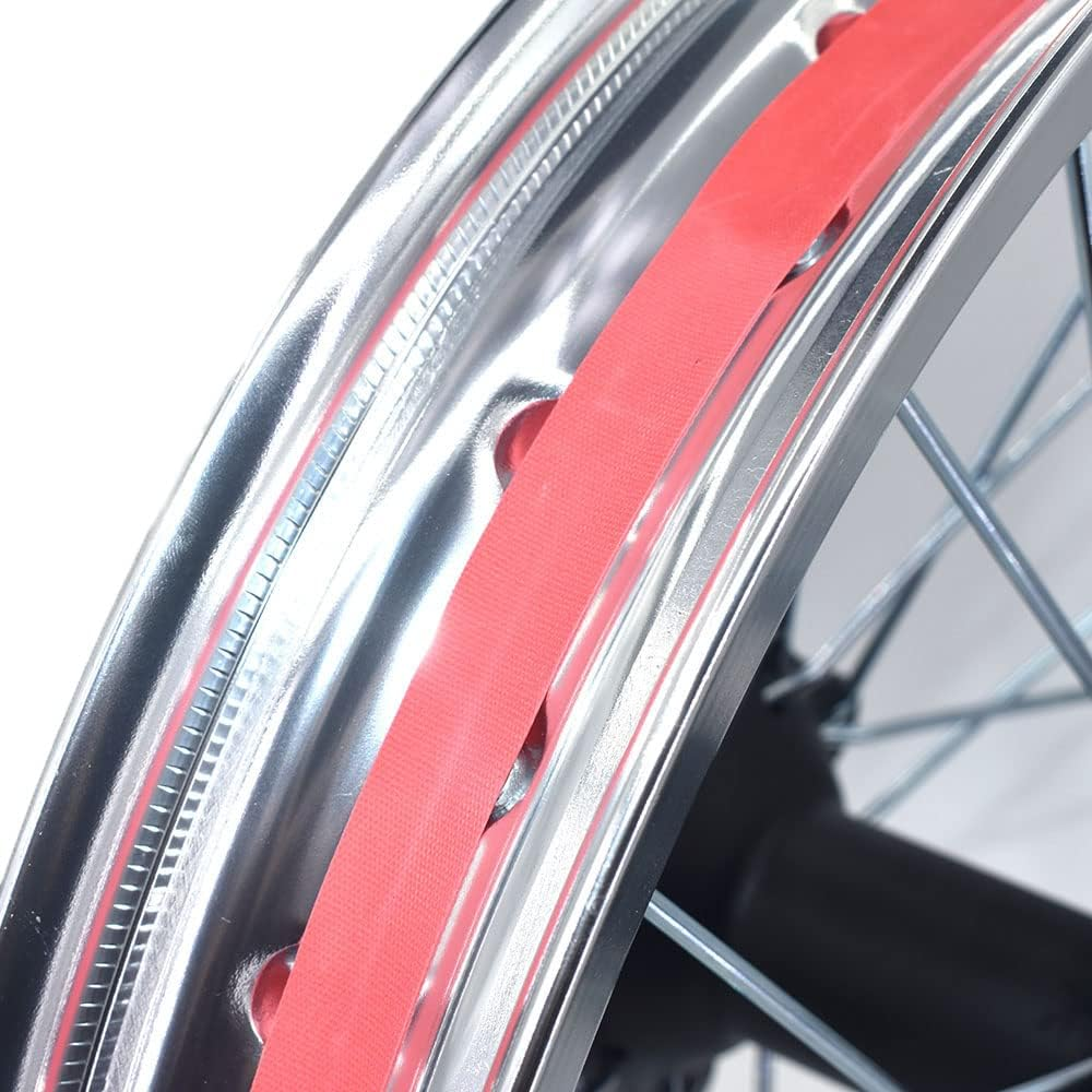 Bicycle Rim Strip, Bike Tire Liner, PVC, Red, 26'' image number 3