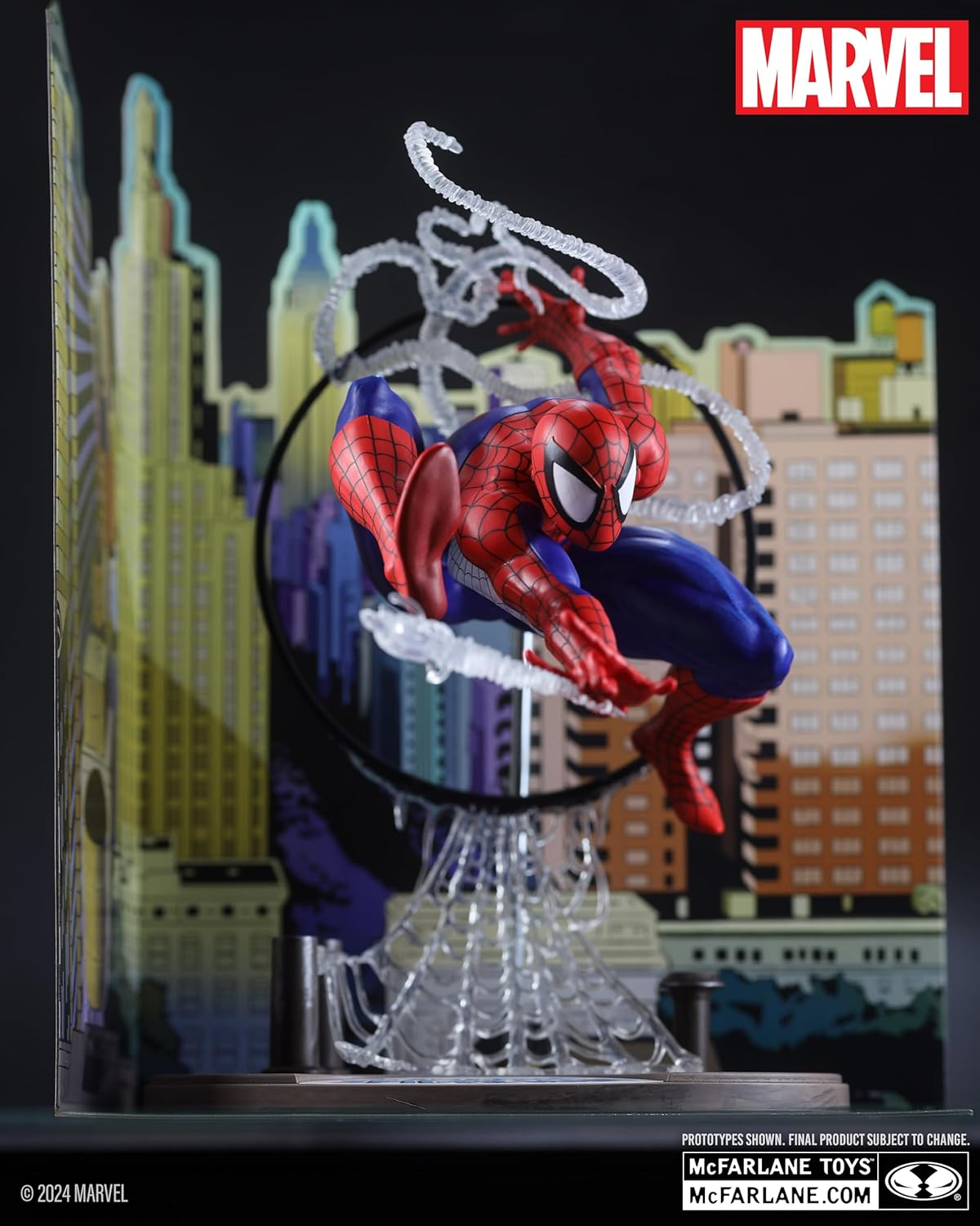 New Brand Collection 1:6TH WV1 - Figure 1 (Spider-Man by Todd Mcfarlane Comes with Comic Book) image number 5