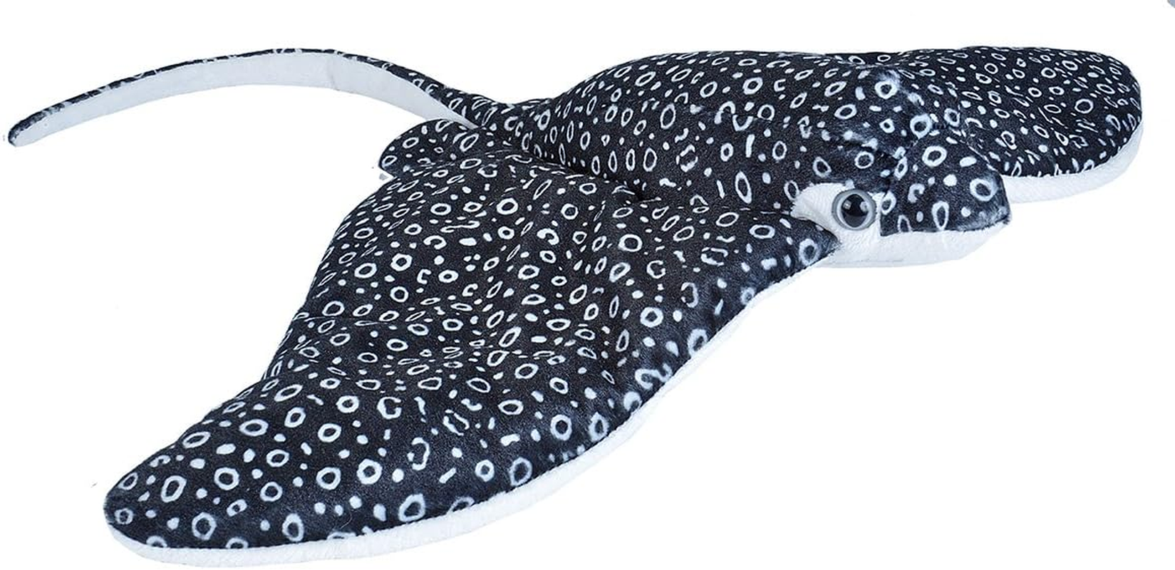 Wild Republic Eagle Ray, Stuffed Animal, Plush Toy, Gifts for Kids, Cuddlekins 20 Inches image number 4