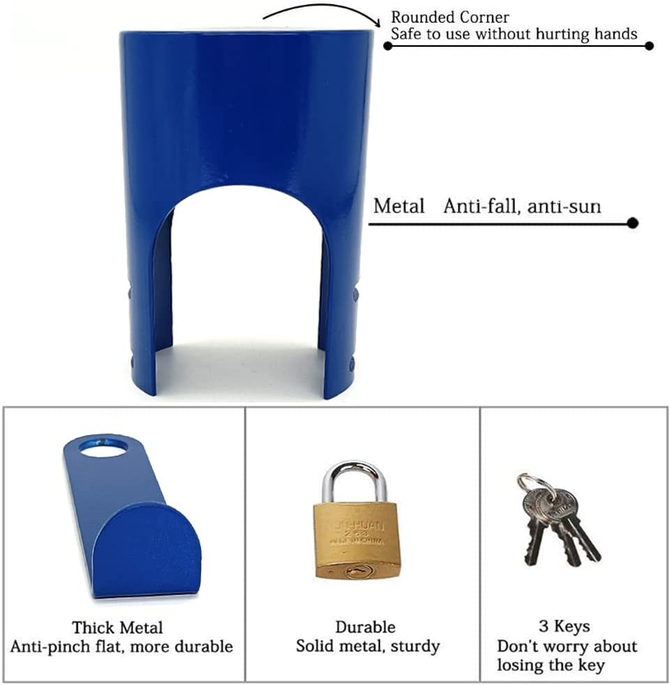 Outdoor Faucet Lock Padlock, Insulation System Garden Hose Lock, Sleeve Lock and Water-Saving Cover to Prevent Damage and Easy Installation (Not Applicable to round Valve Switches)