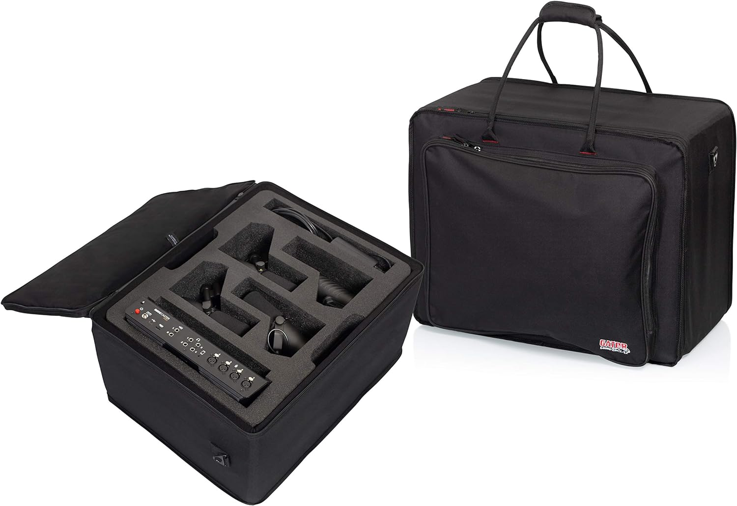 Gator Gl-Rodecaster4 Lightweight Case for Rodecaster & 4 Mics