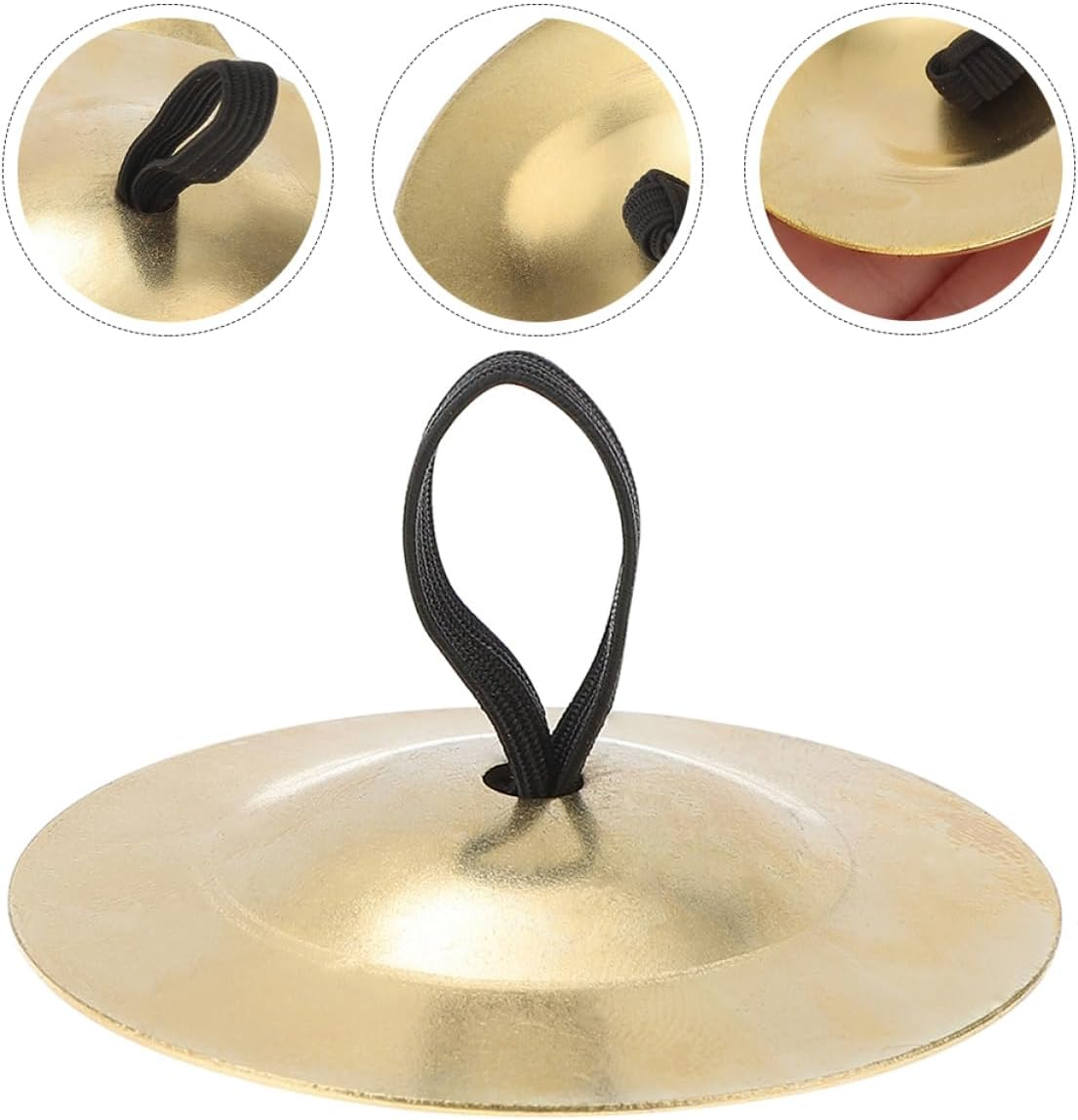 5 Pairs Finger Cymbals for Durable Percussion Instruments for Belly Dancing and Stage Performances Safe and Fun image number 4
