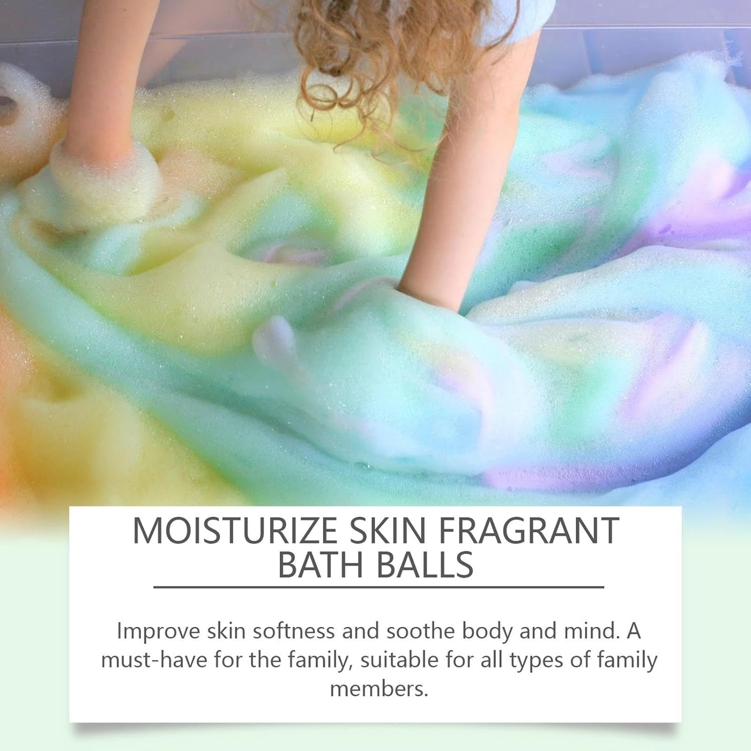 Shower Bombs - Natural Shower Ball,Natural Bath Balls for Relaxation and Stress Relief, Long-Lasting Fragrance Bath Balls image number 2