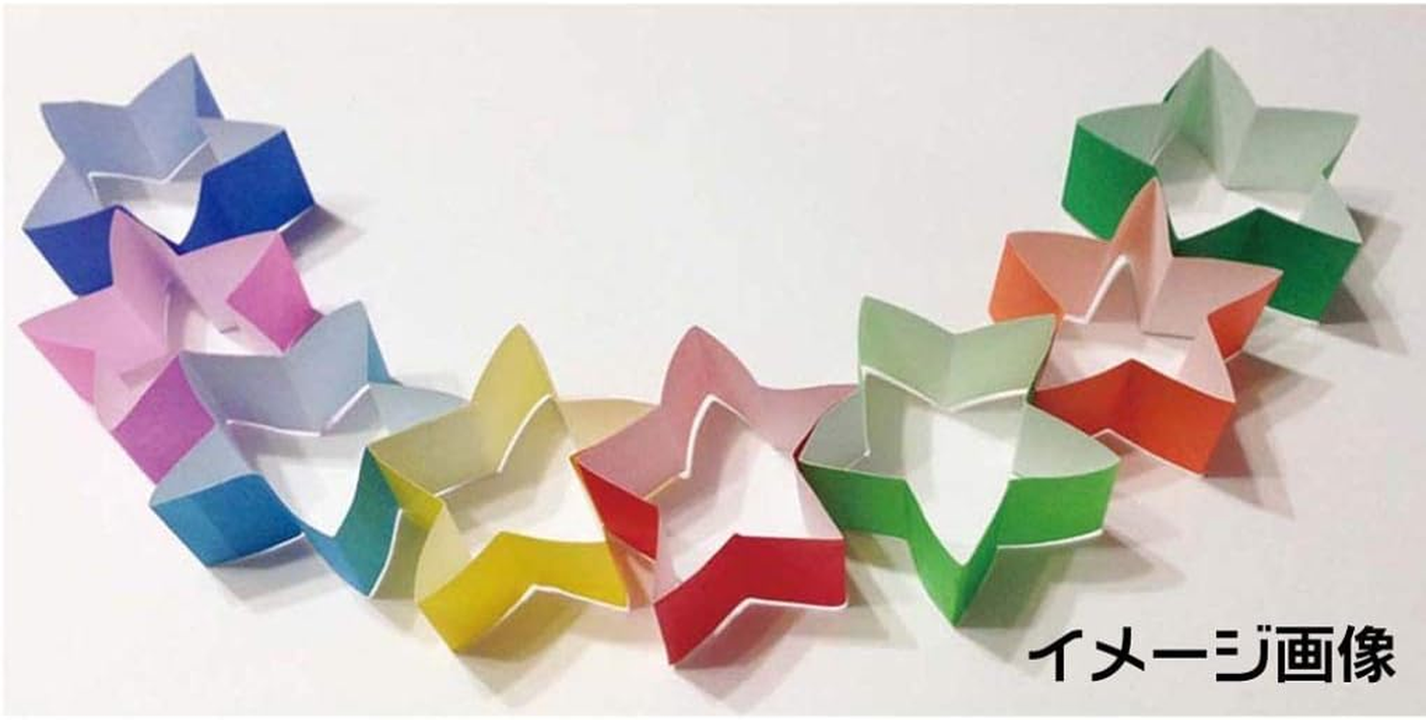 Toyo 065118 Origami Paper, Single-Sided Origami, Solid Color, 6.9 Inches (17.6 Cm) Square, Fluffy, 100 Sheets image number 3