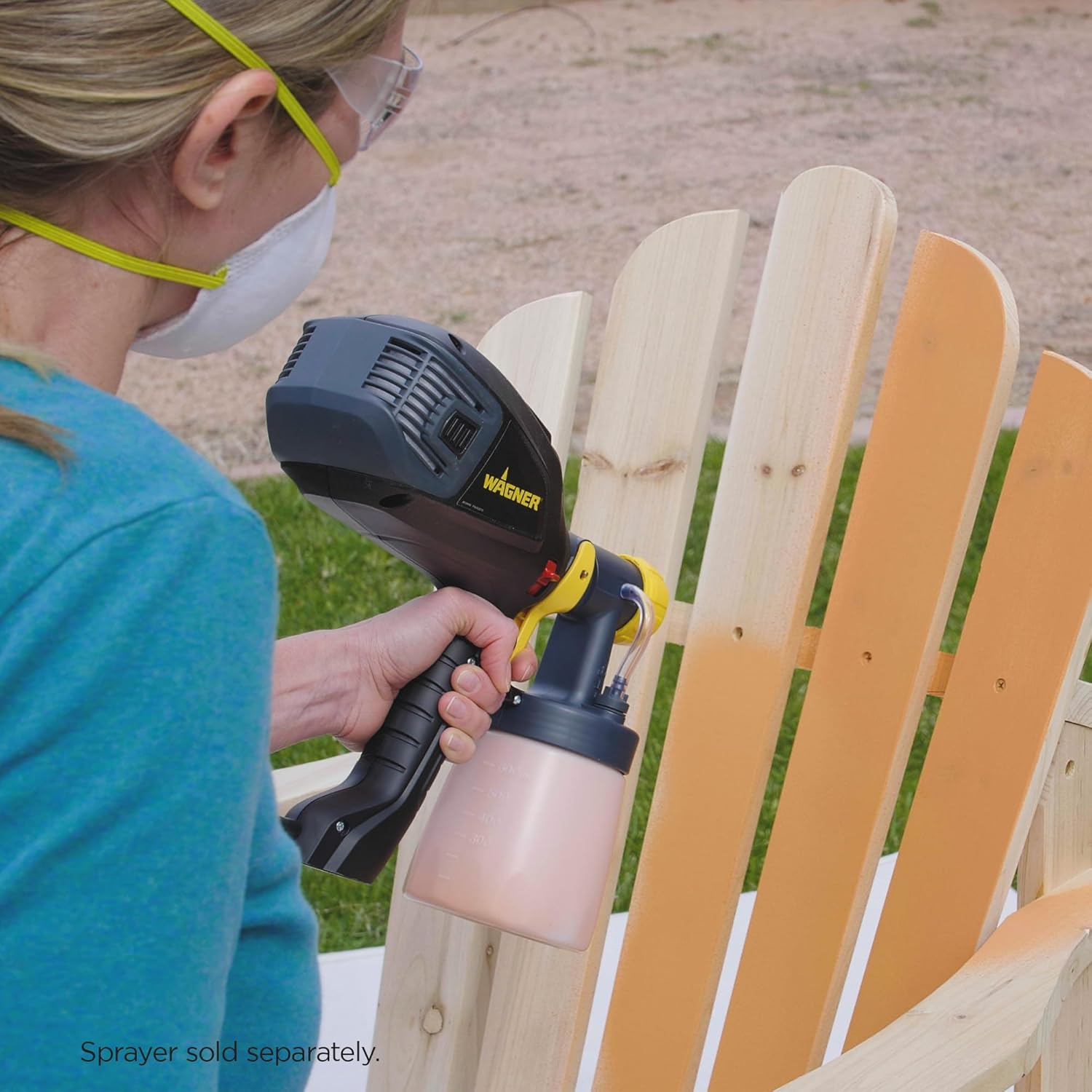 Wagner Spraytech 0529013 Detail Finish Front End Kit, Fine, Applies a Fine Finish on Furniture, Cabinets and Trim, Use with Most Wagner HVLP Sprayers image number 4