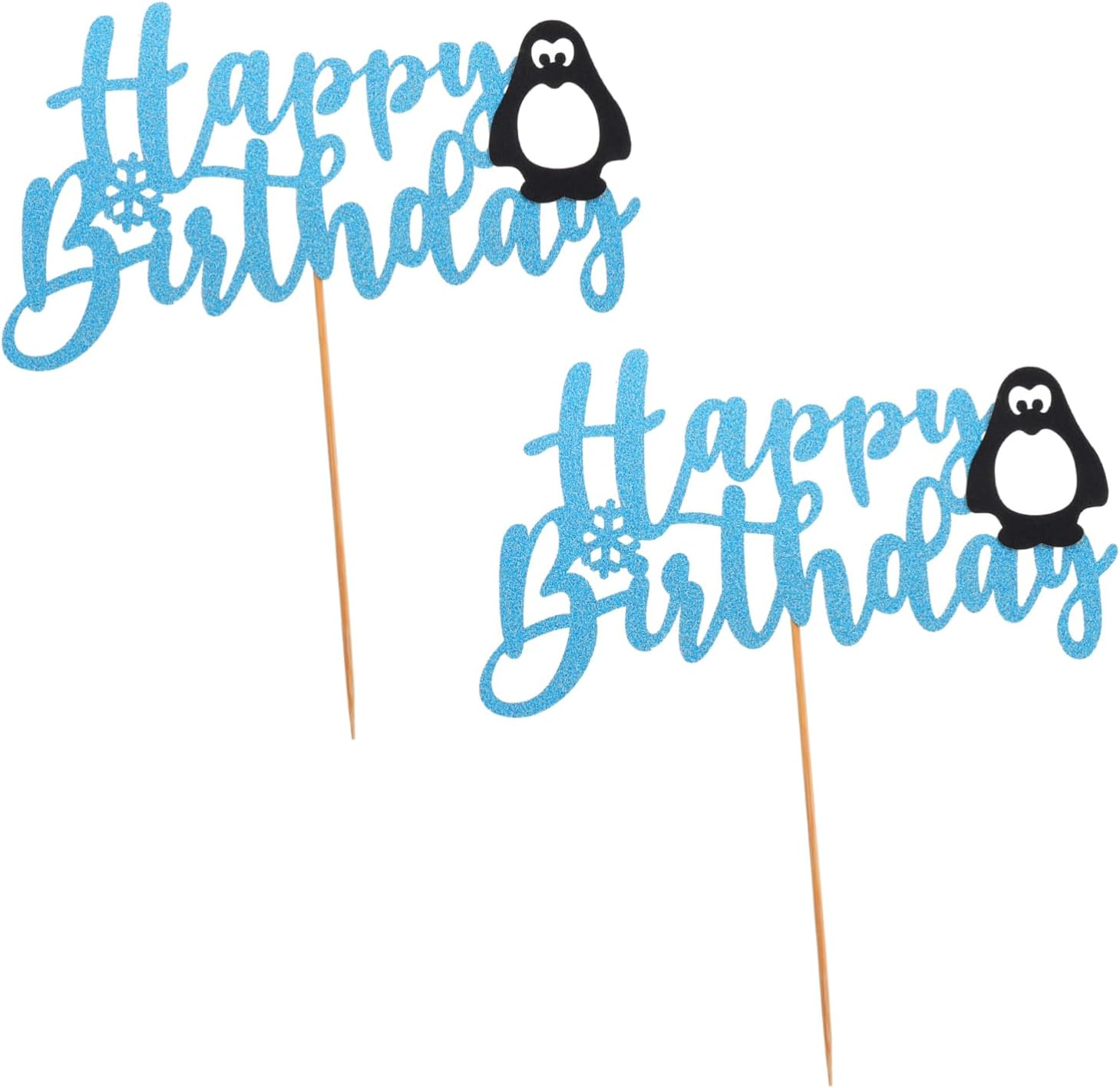 Add Style to Your Party 2Pcs Cake Picks Photo Props and Dessert Toppers image number 6