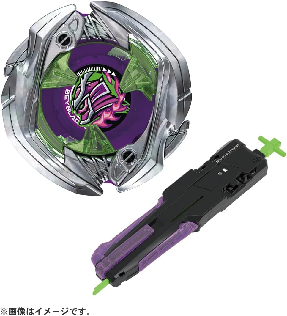 Takara Tomy Beyblade X UX-09 Starter Samurai Saver 2-70L Red Metal and Rubber Spinning Top Toy for Kids image number 3