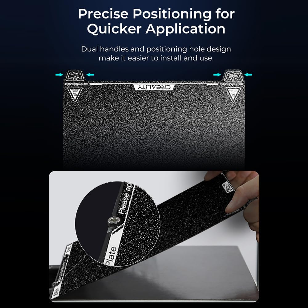 GUYOS K1 PEI Build Plate 235X235Mm-Without Soft Magnetic Easy Model Removal Suitale For/Pro/Ender-5 / K1 / V3 SE and Compatible with FDM 3D Printers with A image number 2