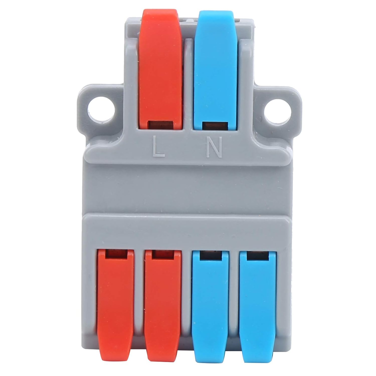 LT-624 Cable Connector Terminal Set, 10 Pieces, 2-In 4-Out Quick Wire Connection, ABS Material, 32A Current Rating, -40 to 105&deg;C Temperature Range image number 6