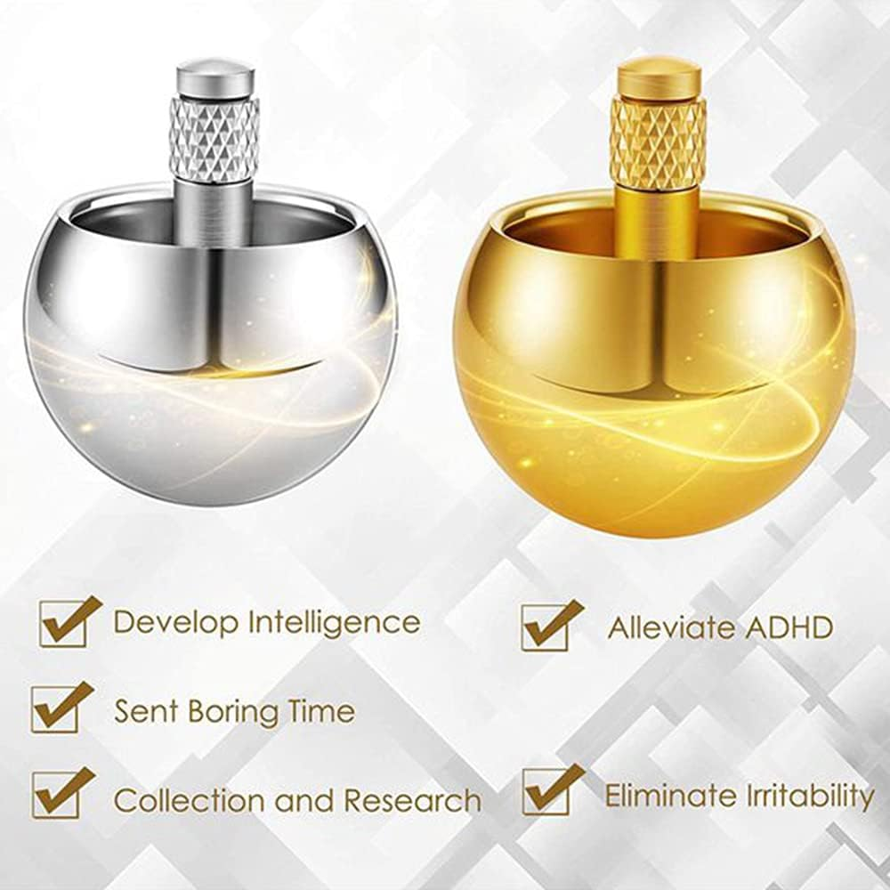 Tippe Metal Flip over Top Stainless Steel Amazing Toy Gift, Silver image number 5