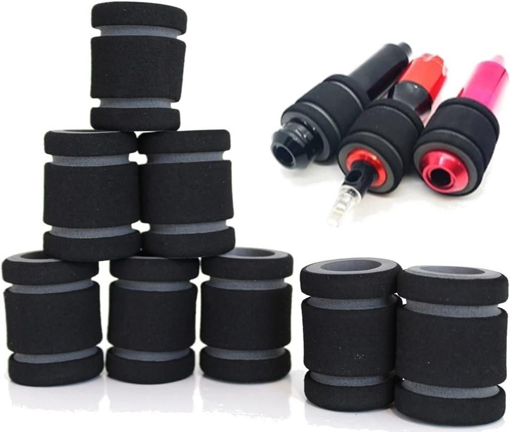 20PCS Tattoo Foam Covers Grip Covers Tattoo Pen Fits/Expands to 1 Inch-1.5 Inch image number 1