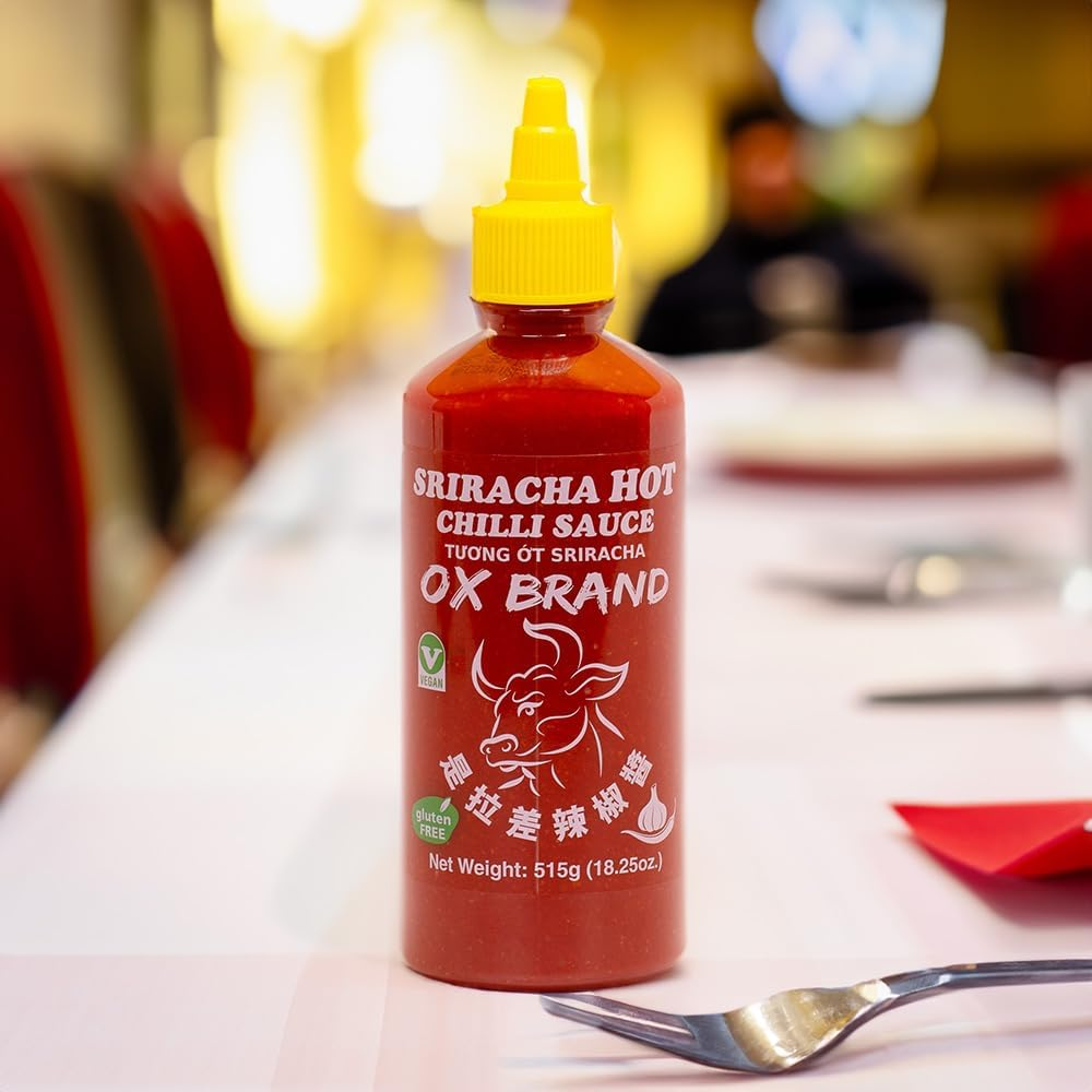 [MISHIMA] OX Brand Sriracha Hot Chilli Sauce (1Bottle(18.25 Oz)) image number 4