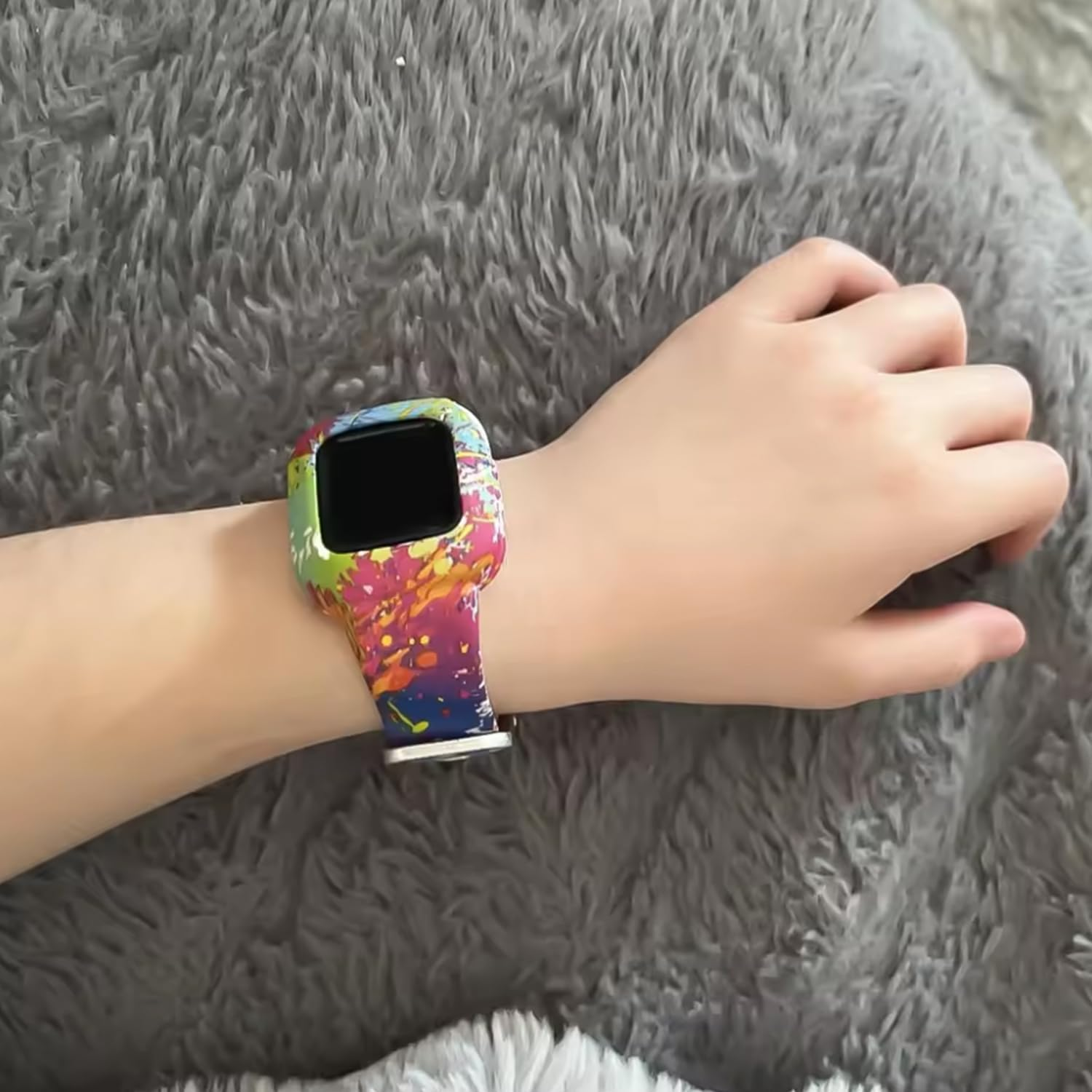 Replacement Band for Garmin Vivofit Jr 3 Strap for Kids, Soft and Durable Silicone Adjustable Wristband, for Children, Boys and Girls. (4A) image number 3